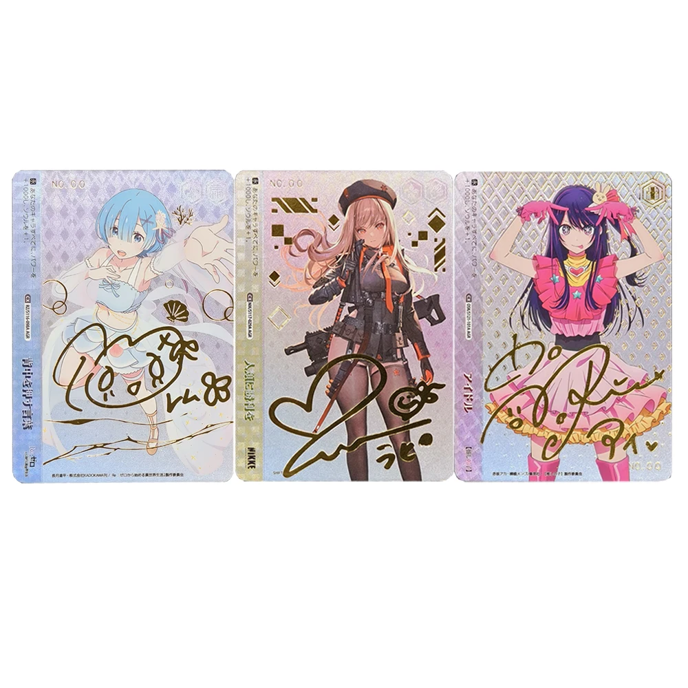 Diy Self Made 63X88Mm Goddess Story Hoshino Ai Ws Collection Card Refraction Color Flash Signature Card Anime Card Gift Toys
Diy Self Made 63X88Mm Goddess Story Hoshino Ai Ws Collection Card Refraction Color Flash Signature Card Anime Card Gift Toys