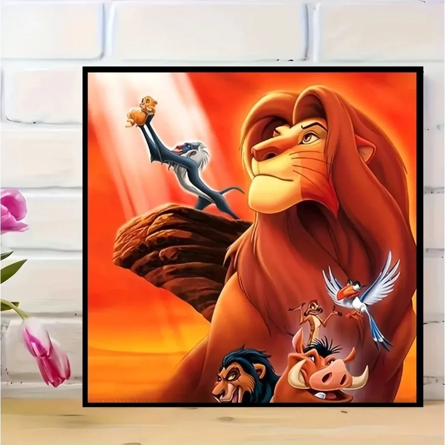 Diamond Painting, Adult DIY Diamond Painting Set, Lion King Art Painting, Family Leisure Wall Decoration
Diamond Painting, Adult DIY Diamond Painting Set, Lion King Art Painting, Family Leisure Wall Decoration