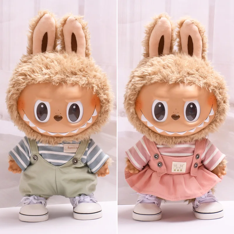 Labubu Spring Wild Summer Doll Clothes Casual Set 38cm Labubu Doll Clothes Dress Changing Clothes for 38cm Labubu Large Vinyl Do
Labubu Spring Wild Summer Doll Clothes Casual Set 38cm Labubu Doll Clothes Dress Changing Clothes for 38cm Labubu Large Vinyl Do