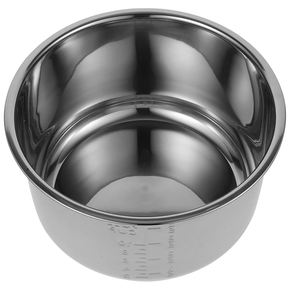 Rice Maker Accessories Cooker Liner Electric Fondue Pot Kitchen Gadgets Large Stainless Steel Inner Cooking Kettle
Rice Maker Accessories Cooker Liner Electric Fondue Pot Kitchen Gadgets Large Stainless Steel Inner Cooking Kettle