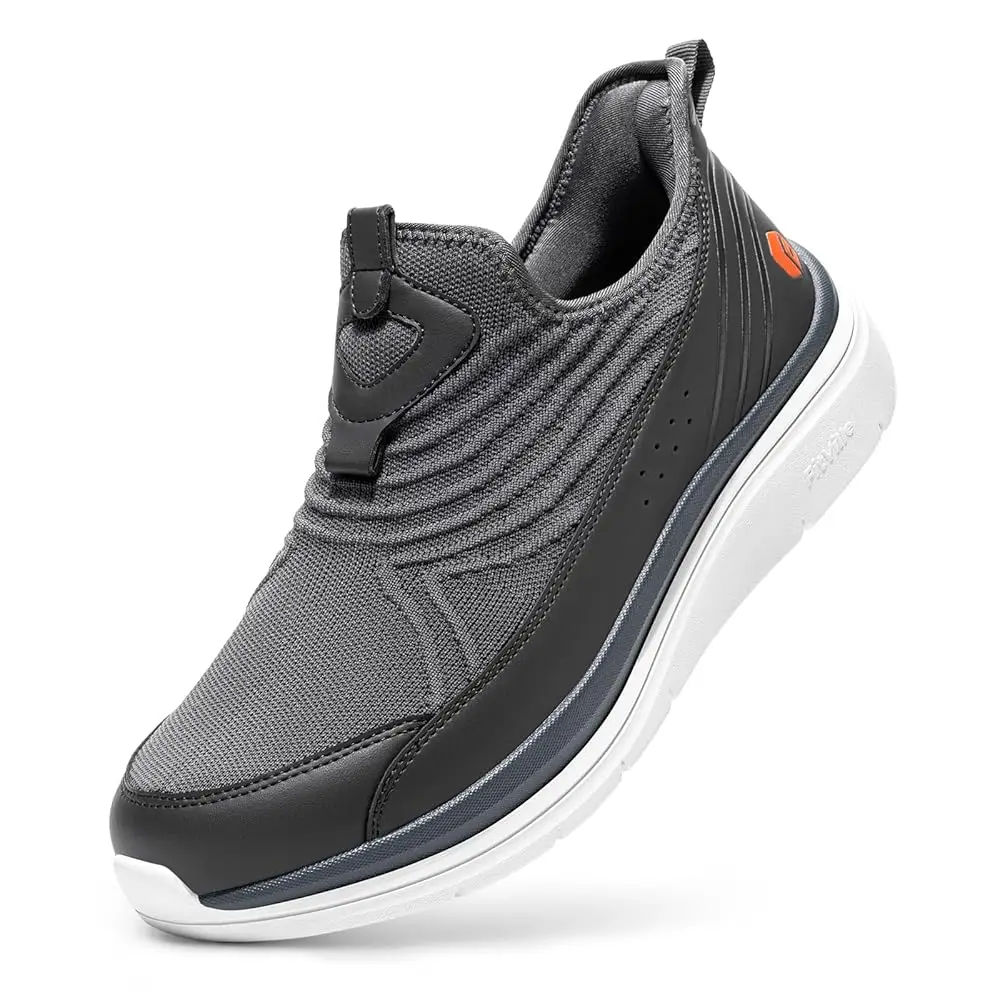 Men's Extra Wide Slip-On Walking Shoes, Hands-Free Orthopedic Sneakers with Arch Support for Plantar Fasciitis, Bunions and
Men's Extra Wide Slip-On Walking Shoes, Hands-Free Orthopedic Sneakers with Arch Support for Plantar Fasciitis, Bunions and