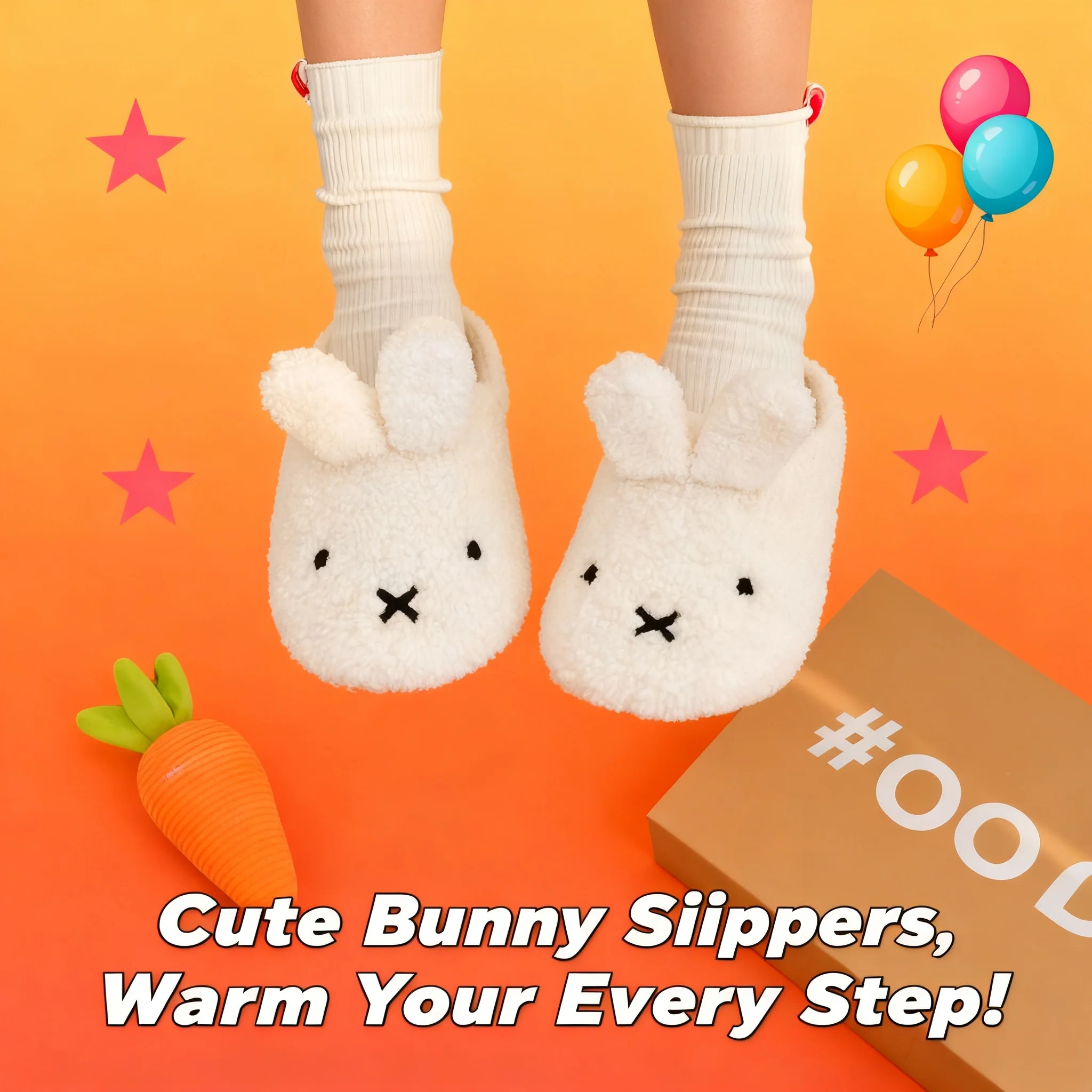 Miffy Winter Warm Cartoon Cute Anti Slip Plush Cotton Slippers Kawaii Comfort Slippers for Women Gift Toy
Miffy Winter Warm Cartoon Cute Anti Slip Plush Cotton Slippers Kawaii Comfort Slippers for Women Gift Toy