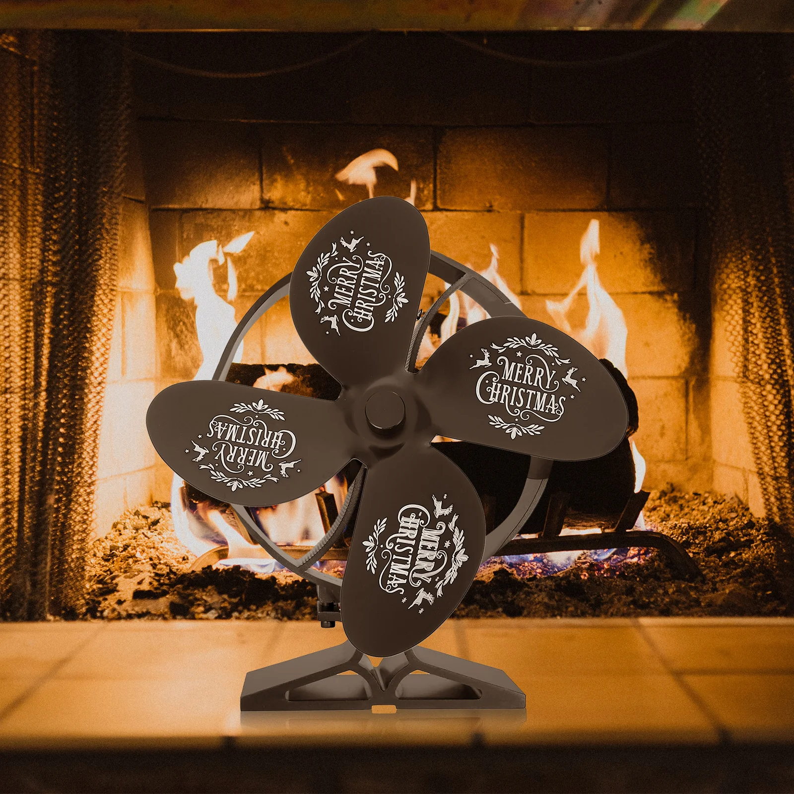 Aluminum Alloy Stove Fan Blades Silent Heat Powered Warm Air Fireplace Parts Long Lasting High Temperature Resistant
Aluminum Alloy Stove Fan Blades Silent Heat Powered Warm Air Fireplace Parts Long Lasting High Temperature Resistant