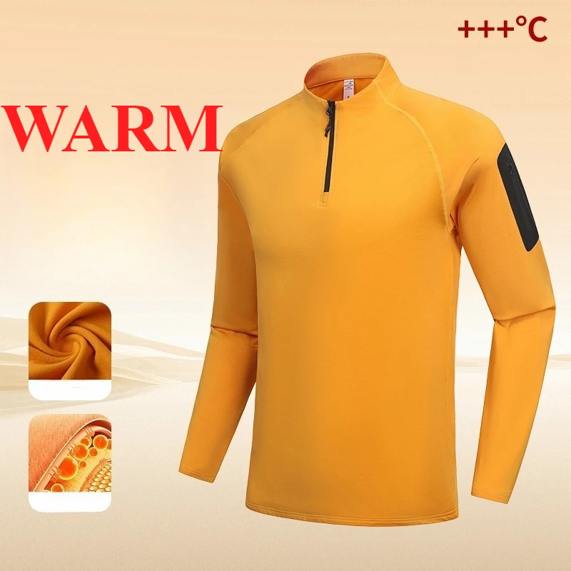 Men's Windproof Running T-Shirts Long Sleeve Fleece Lined Warm Gym Top Breathable Athletic Wear for Men Winter Sports
Men's Windproof Running T-Shirts Long Sleeve Fleece Lined Warm Gym Top Breathable Athletic Wear for Men Winter Sports