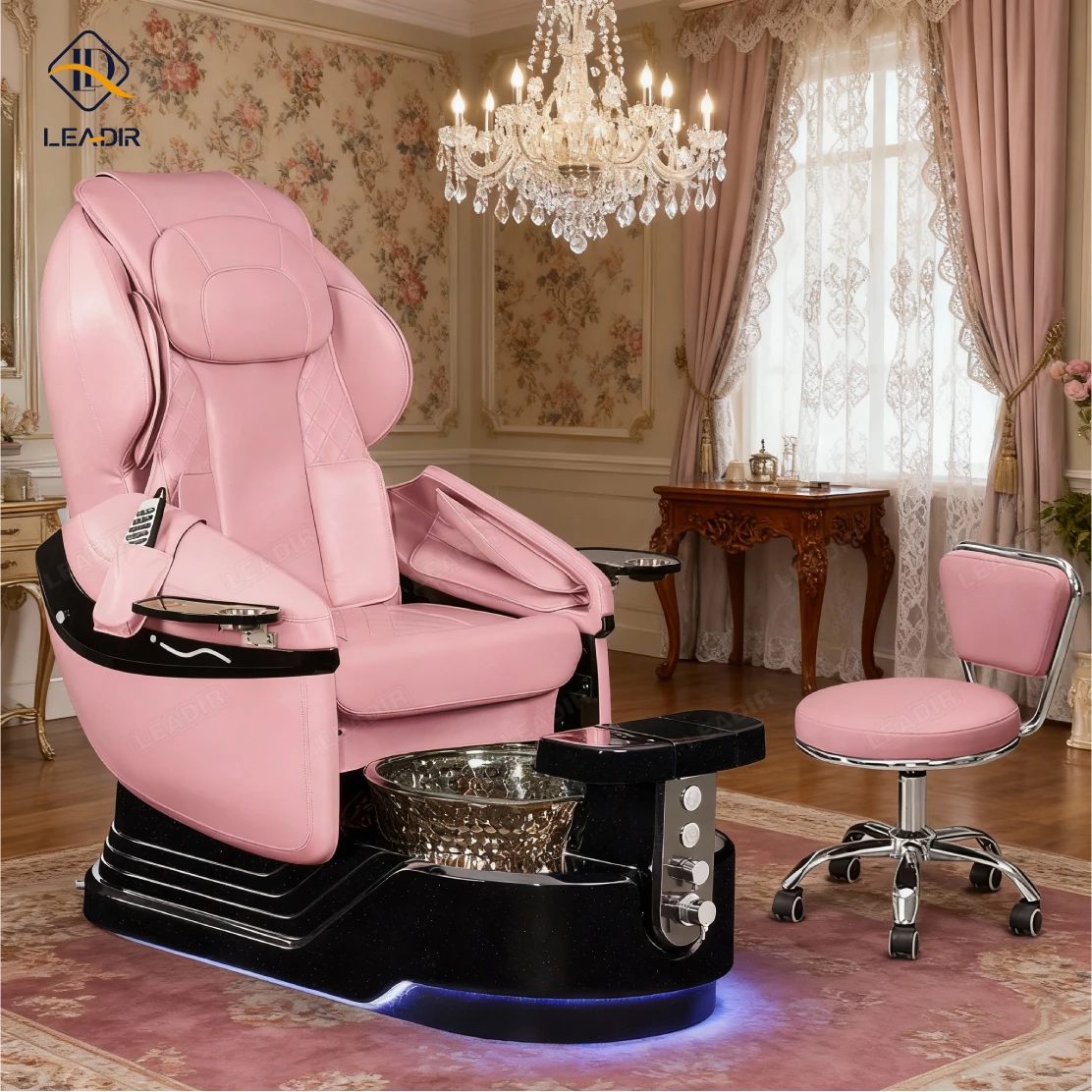 CustomColor Salon Furniture Collection Foot Spa Massage Pedicure Chair Whirlpool Adjustable Features Fiberglass
CustomColor Salon Furniture Collection Foot Spa Massage Pedicure Chair Whirlpool Adjustable Features Fiberglass