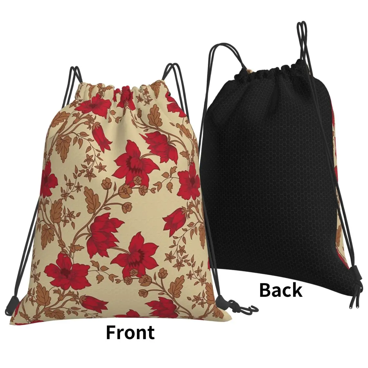 Floral Seamless Backpacks Casual Drawstring Bundle Pocket Sports Bag Book Bags for Travel School
Floral Seamless Backpacks Casual Drawstring Bundle Pocket Sports Bag Book Bags for Travel School