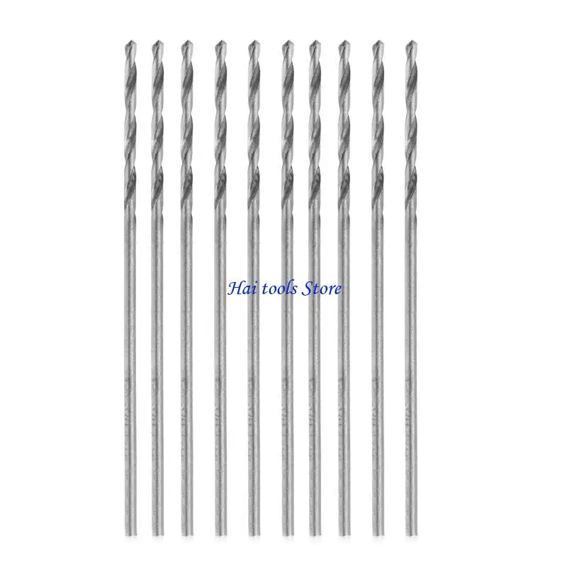 X37E Multifunction 10Pcs Tiny Micro HSS 0.8mm Straight Shank Twist Drilling Bit
X37E Multifunction 10Pcs Tiny Micro HSS 0.8mm Straight Shank Twist Drilling Bit