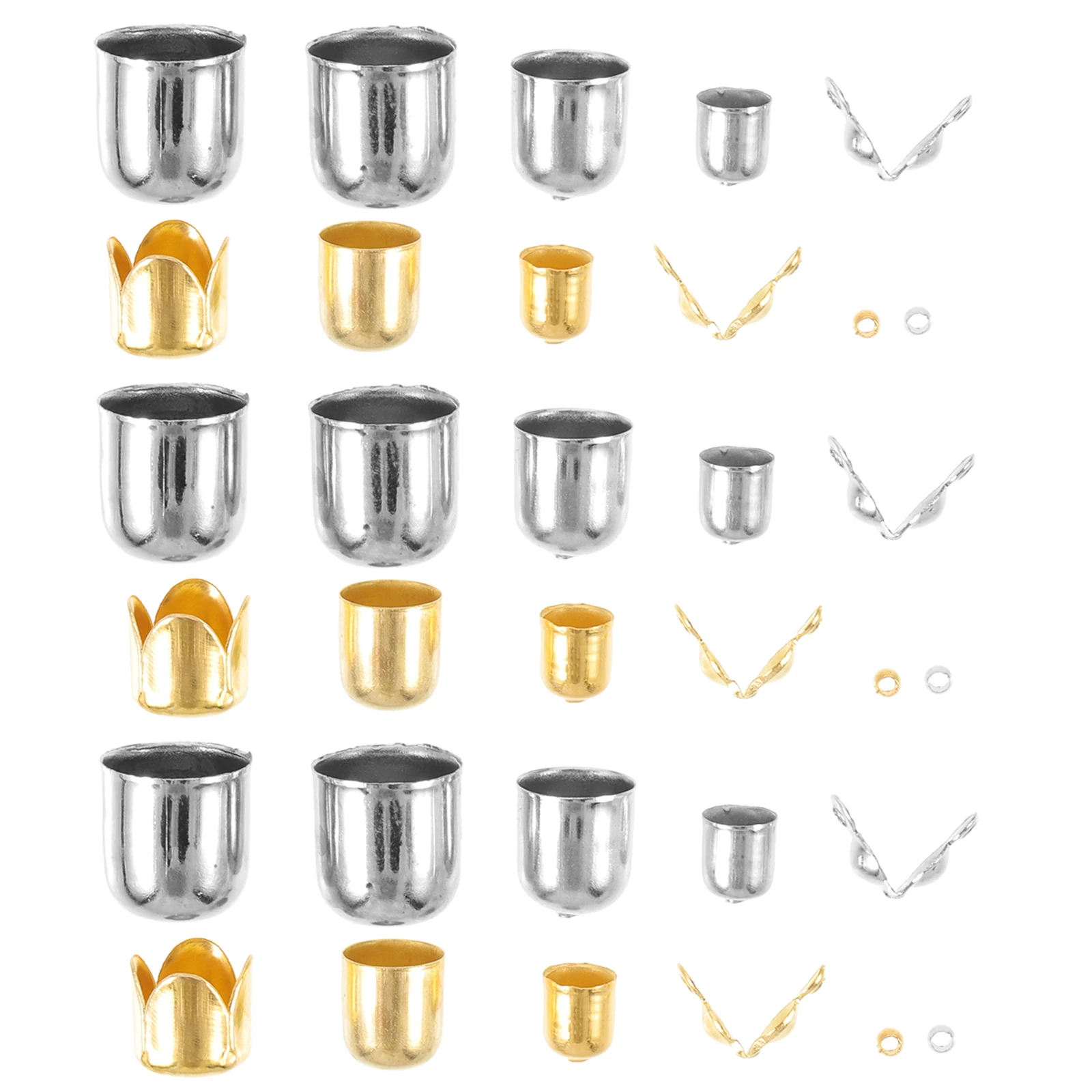 Jewelry Making Kit Round Spacer Beads for Bracelet Spacers Metal Crimp Bracelets Craft 
Jewelry Making Kit Round Spacer Beads for Bracelet Spacers Metal Crimp Bracelets Craft