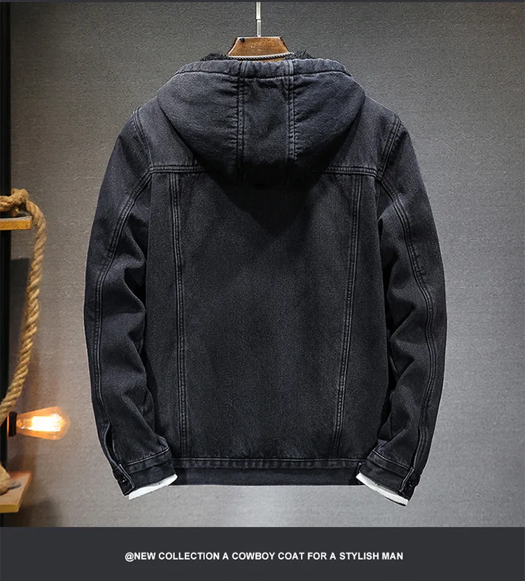 Thicker Winter Jacket Men Warmer Hooded Denim Lambswool Hooded and Padded Denim Jacket Imitation Lamb Wool Fleece Mens Clothes 32 S657564289f9e484993f058f08edd60d5O