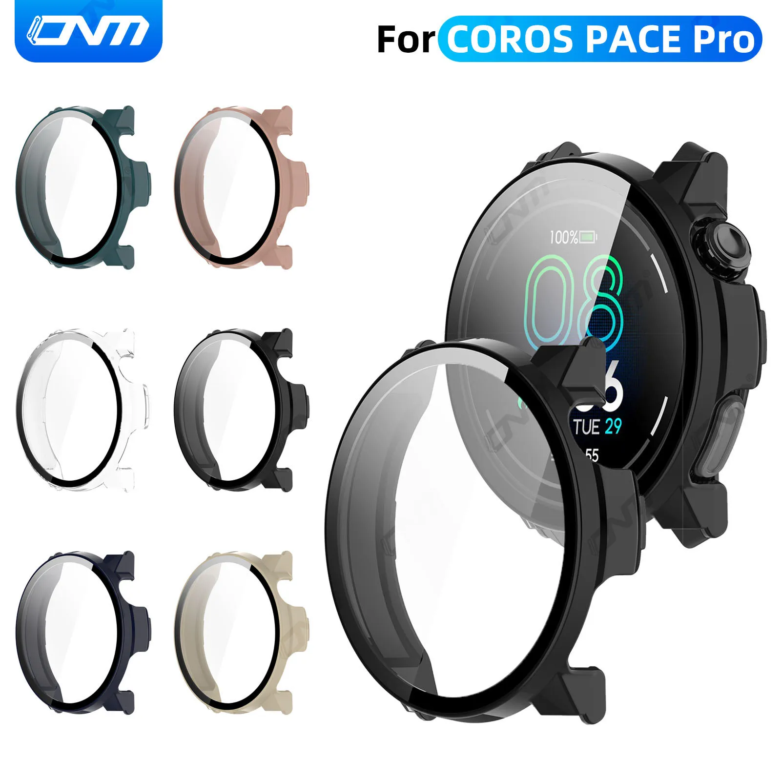 Watch Case for COROS PACE Pro Tempered Glass Screen Protector All-Around Hard PC Protective Bumper Cover Accessories
Watch Case for COROS PACE Pro Tempered Glass Screen Protector All-Around Hard PC Protective Bumper Cover Accessories