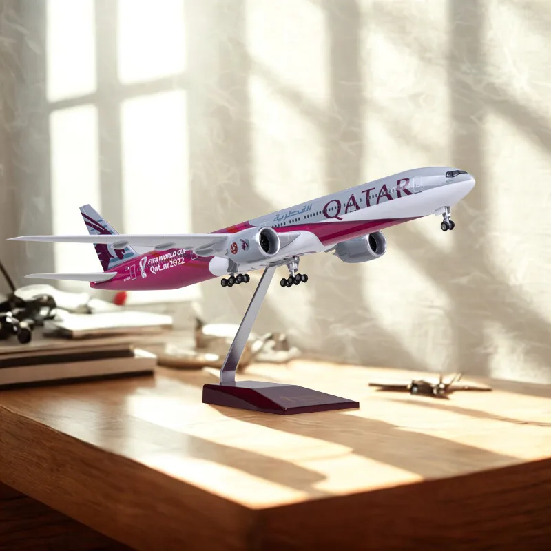 47CM 1:157 Scale 2022 Qatar Airways B777 Airliner With Light Toy Airplane Diecast Resin AircrModelaft Collection Display Toys
47CM 1:157 Scale 2022 Qatar Airways B777 Airliner With Light Toy Airplane Diecast Resin AircrModelaft Collection Display Toys