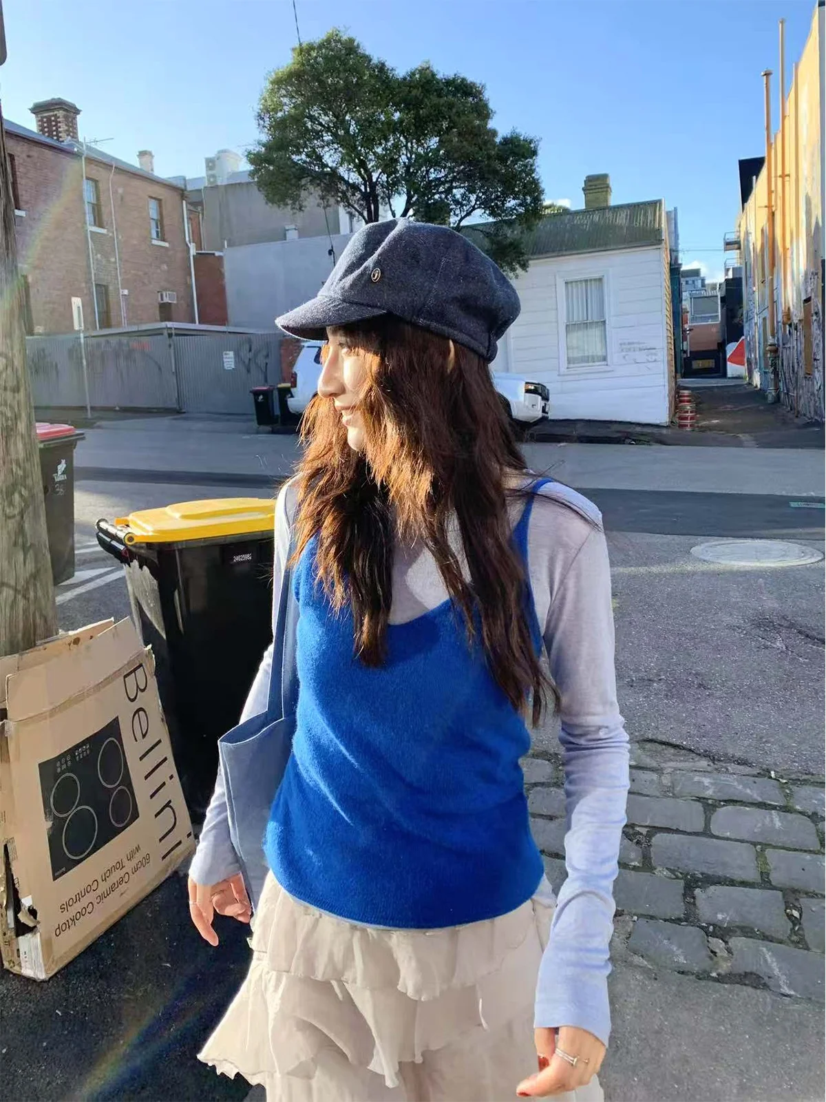 Tetu STUDIO 2025SS футболка, полная шерсть, мягкий уютный многослойный жилет с ремешком, женский повседневный жилет без нагрудника, обычная длина
Tetu STUDIO 2025SS футболка, полная шерсть, мягкий уютный многослойный жилет с ремешком, женский повседневный жилет без нагрудника, обычная длина