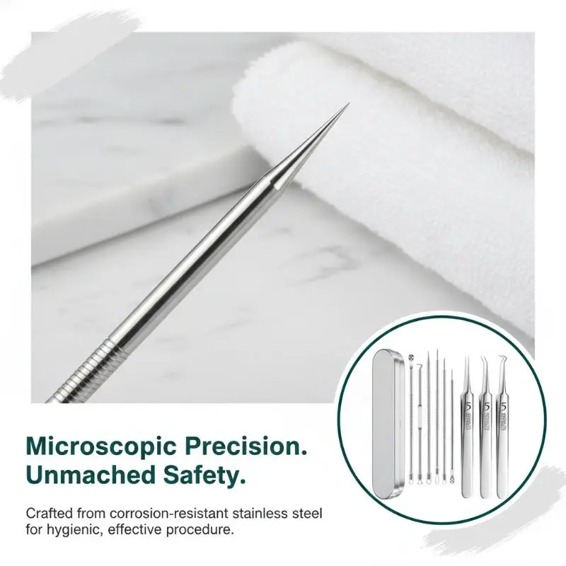Ultimate Blackhead Removal Kit 7/8Pcs Acne Needles for Home Skin Care Routine
Ultimate Blackhead Removal Kit 7/8Pcs Acne Needles for Home Skin Care Routine