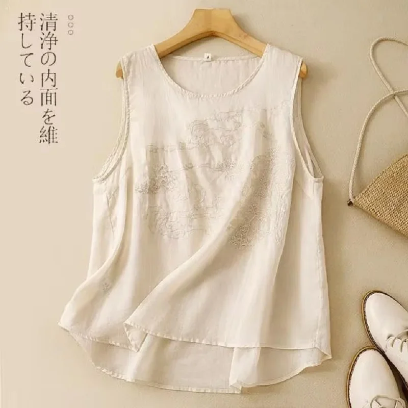 2025 Pure Cotton Artistic Style Vest Women's Solid Color Splicing Slimming Sleeveless Round Neck Versatile Camisole Vest
2025 Pure Cotton Artistic Style Vest Women's Solid Color Splicing Slimming Sleeveless Round Neck Versatile Camisole Vest