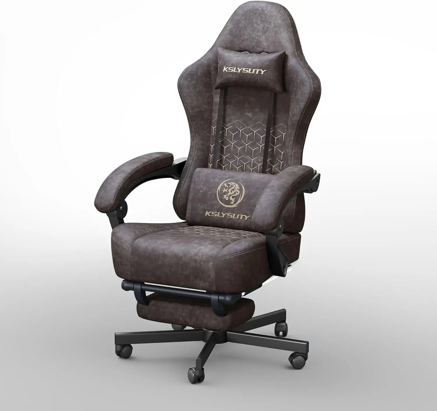 Gaming Chair Breathable Leather With Pocket Spring Cushion,Wide And High Ergonomic Office Chair With Headrest,Computer Gaming
Gaming Chair Breathable Leather With Pocket Spring Cushion,Wide And High Ergonomic Office Chair With Headrest,Computer Gaming