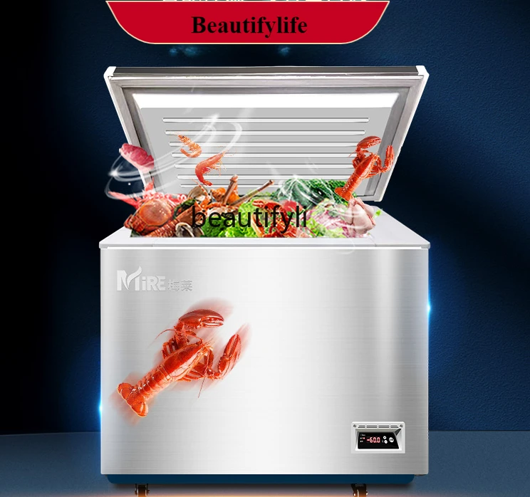 E132 Ultra-Low Temperature Freezer minus 45 Degrees 60 Degrees 80 Degrees Refrigerator Cabinet Freezer Tuna Seafood Commercial U 
E132 Ultra-Low Temperature Freezer minus 45 Degrees 60 Degrees 80 Degrees Refrigerator Cabinet Freezer Tuna Seafood Commercial U