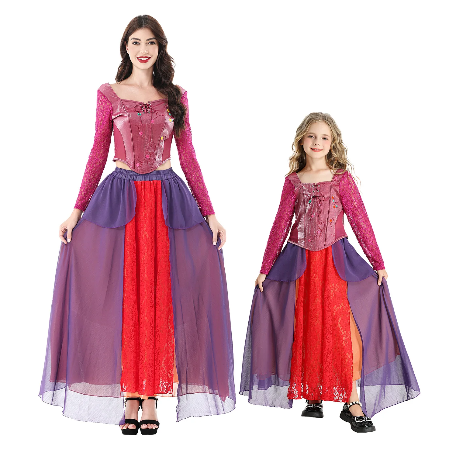 MINISO Women Girls Halloween Costume Crazy Queen Cosplay Witch Rapunzel Masquerade Vampire Party Stage Outfit
MINISO Women Girls Halloween Costume Crazy Queen Cosplay Witch Rapunzel Masquerade Vampire Party Stage Outfit