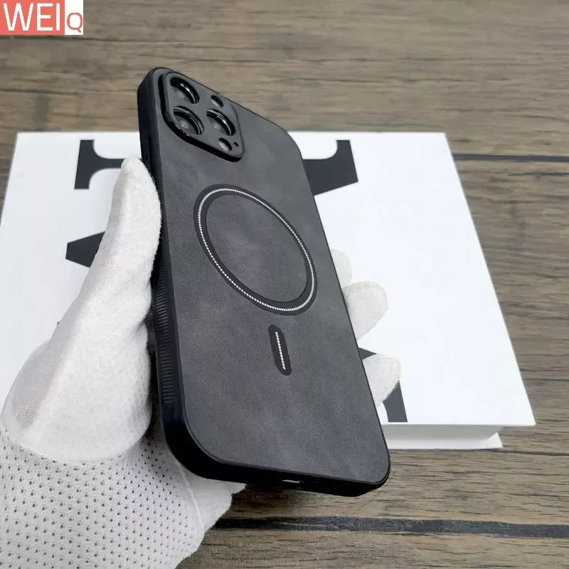 Luxury Matte Leather Case For iPhone 15 14 13 12 11 Pro Max Plus XS X XR Phone Protective For Magsafe Wireless Charge Full Cover
Luxury Matte Leather Case For iPhone 15 14 13 12 11 Pro Max Plus XS X XR Phone Protective For Magsafe Wireless Charge Full Cover