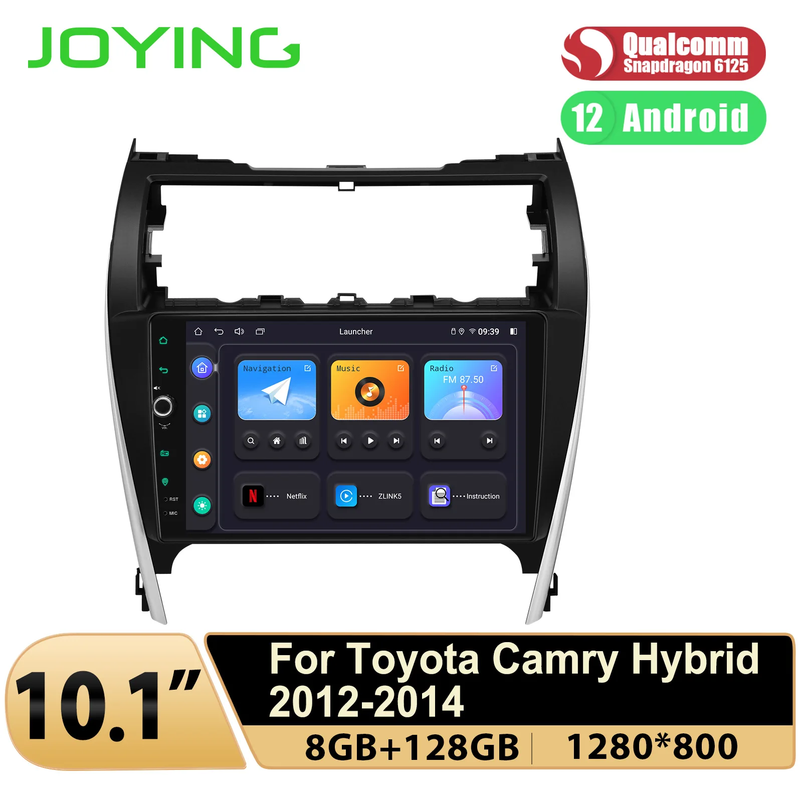 JOYING 10,1 дюймов авто Android 12 GPS Naviagtion автомобильное радио Стерео Авторадио для TOYOTA Camry Hybrid 2012-2014 Plug and Play.
JOYING 10,1 дюймов авто Android 12 GPS Naviagtion автомобильное радио Стерео Авторадио для TOYOTA Camry Hybrid 2012-2014 Plug and Play.