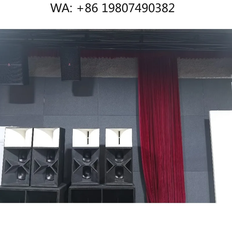Dual 10 Inch Two-Way Full Range Stage Speaker Professional Audio System for Church and Indoor Live Events
Dual 10 Inch Two-Way Full Range Stage Speaker Professional Audio System for Church and Indoor Live Events