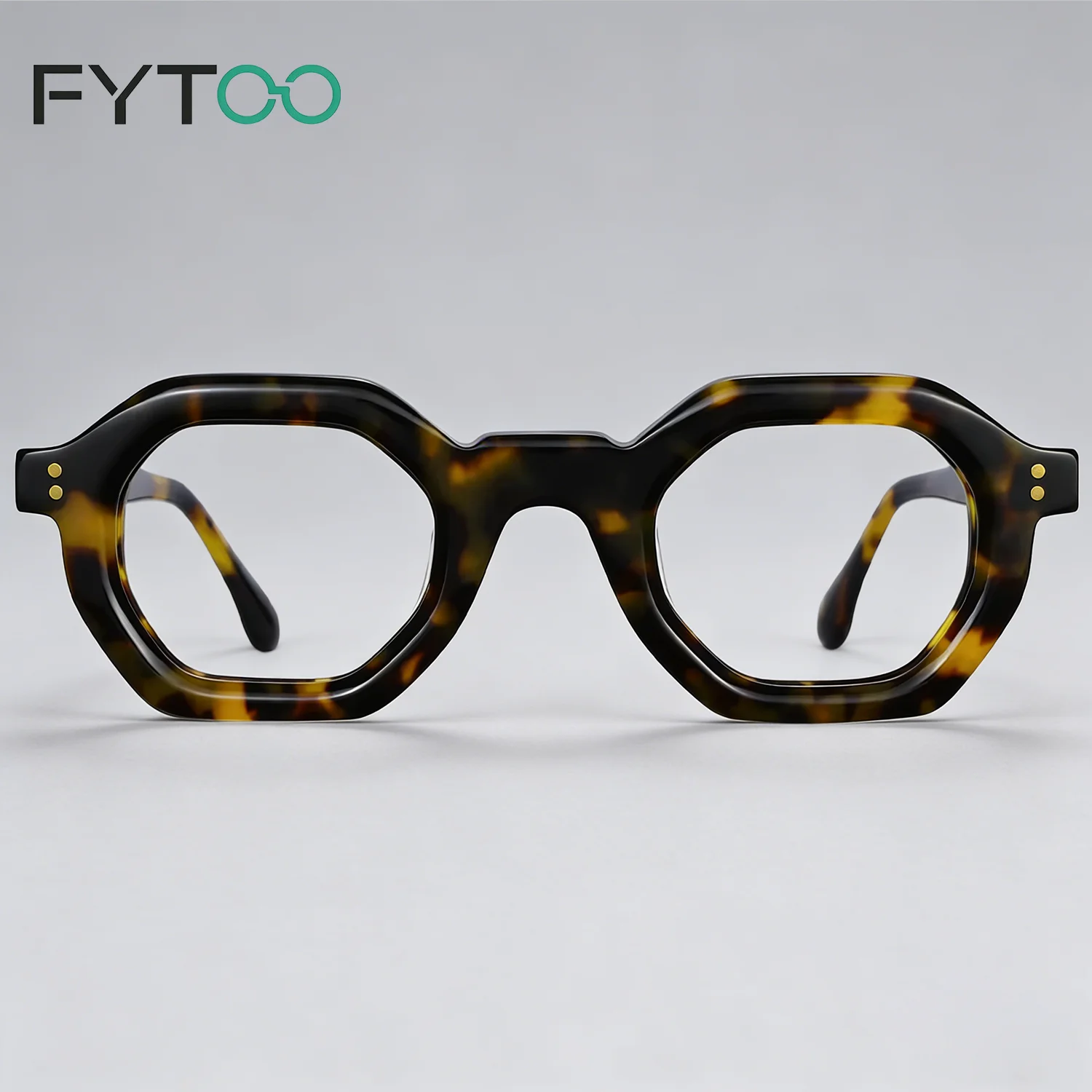 FYTOO Acetate Hexagonal Eyeglasses Frames 2 Colors Vintage Eyewear for Daily Casual 882281
FYTOO Acetate Hexagonal Eyeglasses Frames 2 Colors Vintage Eyewear for Daily Casual 882281