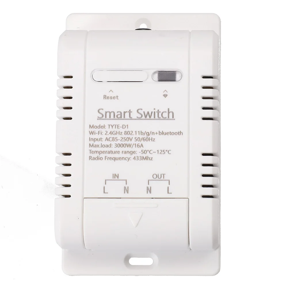 Remote Temperature Sensor Module For For Smart Home Automation with 433MHz Wireless Control and Timing Features
Remote Temperature Sensor Module For For Smart Home Automation with 433MHz Wireless Control and Timing Features