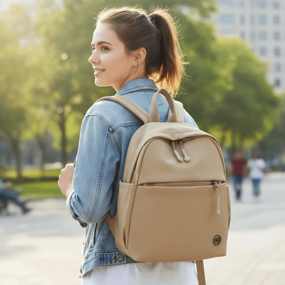 Stylish Lightweight Travel Backpack Breathable Wearproof Ladies Bag Large Capacity Portable Rucksack Casual Use
Stylish Lightweight Travel Backpack Breathable Wearproof Ladies Bag Large Capacity Portable Rucksack Casual Use