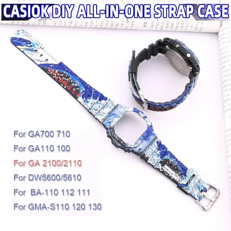DIY Case Rubber Case Strap For Casioak DW5600 Transparent Silicone Watch Band For 5600 Series Watch Accessories For DW5600 5610
DIY Case Rubber Case Strap For Casioak DW5600 Transparent Silicone Watch Band For 5600 Series Watch Accessories For DW5600 5610