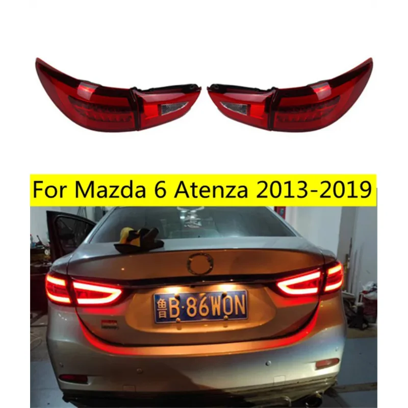 Задние фонари в сборе для Mazda 6 Atenza 2013-20 19, светодиодные задние фонари, задний фонарь, динамический указатель поворота, обновление подсветки
Задние фонари в сборе для Mazda 6 Atenza 2013-20 19, светодиодные задние фонари, задний фонарь, динамический указатель поворота, обновление подсветки