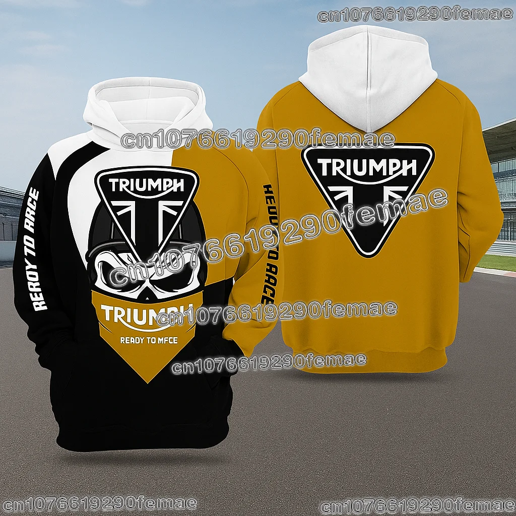 2026 Triumph Motorcycle Hoodie Stylish Comfortable Long Sleeve Casual Streetwear Biker Fashion Outfit for Spring Autumn Winter
2026 Triumph Motorcycle Hoodie Stylish Comfortable Long Sleeve Casual Streetwear Biker Fashion Outfit for Spring Autumn Winter