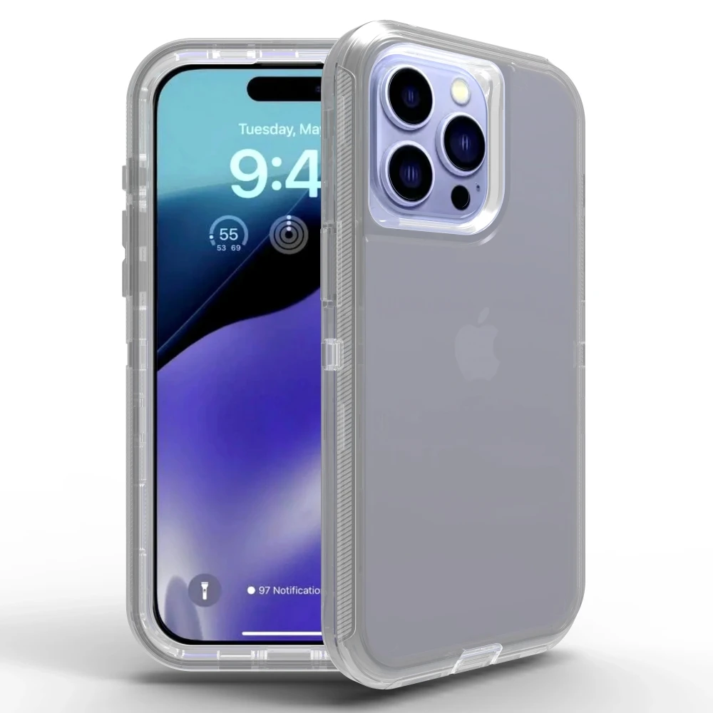 Transparent 3 IN 1 Robot Case For iPhone X 11 12 13 14 15 16E 17 Air ProMax7 8Plus Half Clear Shockproof Armor Glossy Plain Case
Transparent 3 IN 1 Robot Case For iPhone X 11 12 13 14 15 16E 17 Air ProMax7 8Plus Half Clear Shockproof Armor Glossy Plain Case