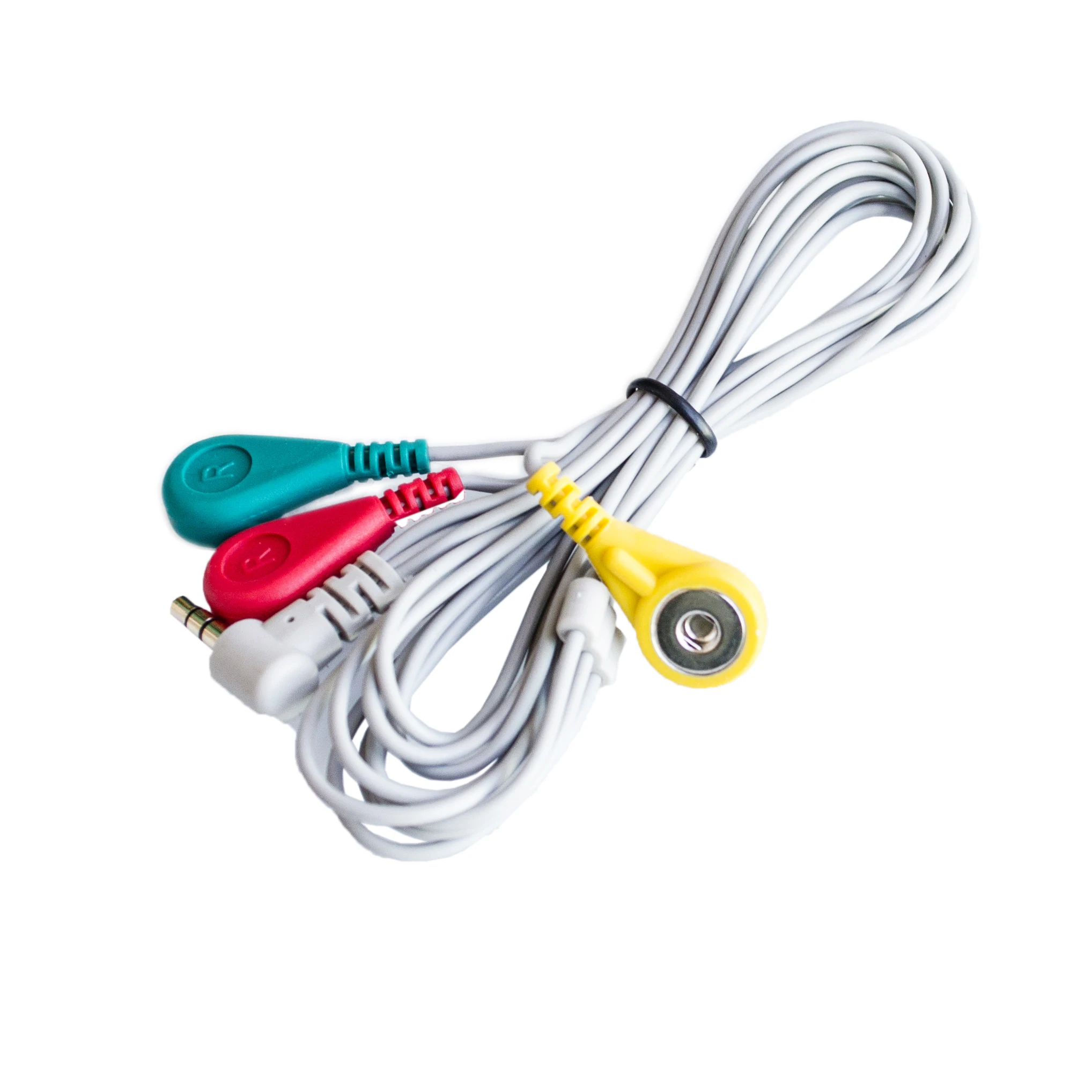 Electrode lead wire ECG lead wire 3 lead wire 3.5 headphone plug module winder
Electrode lead wire ECG lead wire 3 lead wire 3.5 headphone plug module winder
