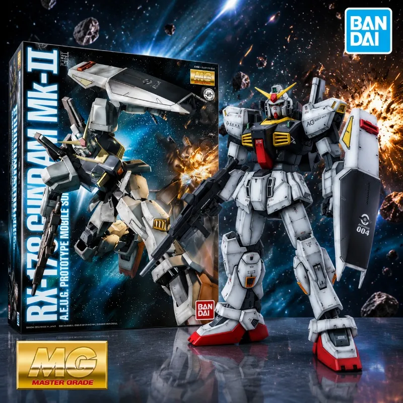 Bandai MG 1/100 Gundam Mk-II Genuine Japan Ver.2.0 Robot Mech Assembly Model Toy Gift
Bandai MG 1/100 Gundam Mk-II Genuine Japan Ver.2.0 Robot Mech Assembly Model Toy Gift