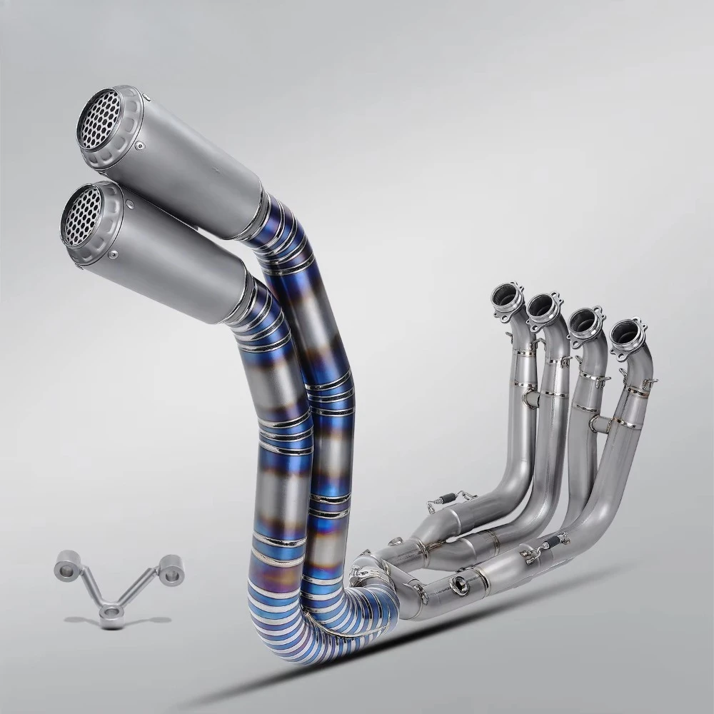 New NLKHANM S1000RR 2019-2024 Motorcycle Exhaust System Retrofit/Upgrade Kit with Titanium Alloy Full Section
New NLKHANM S1000RR 2019-2024 Motorcycle Exhaust System Retrofit/Upgrade Kit with Titanium Alloy Full Section