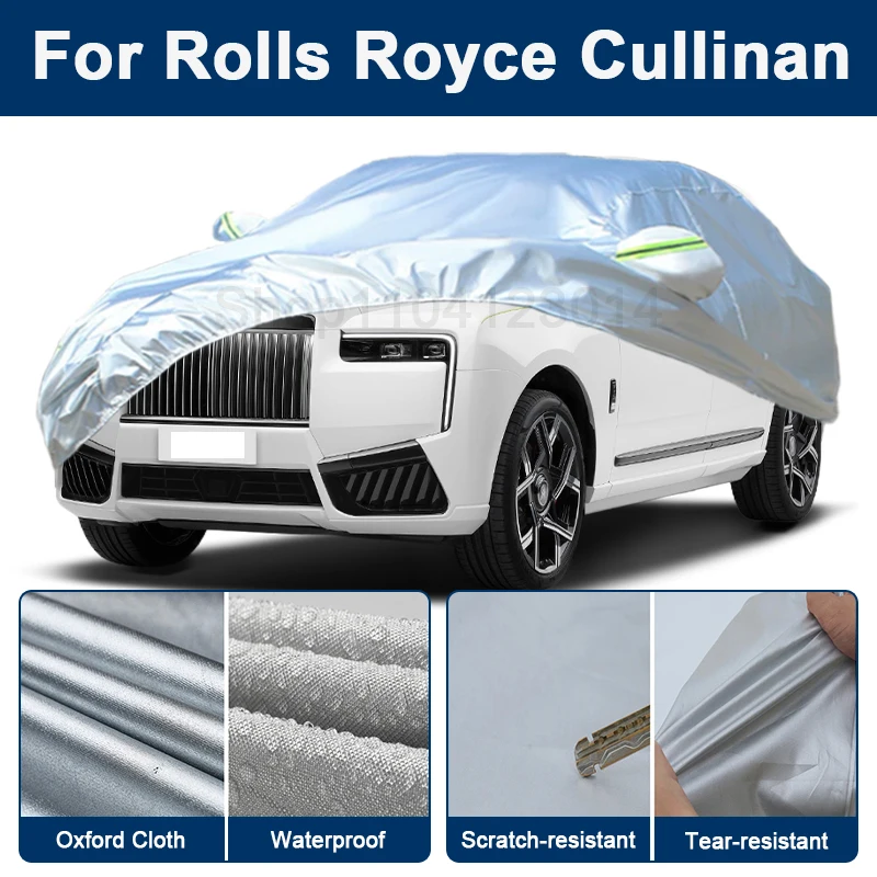 Всепогодный чехол для автомобиля Rolls Royce Cullinan с отражающими полосами, водонепроницаемый, снегозащитный, пылезащитный, с защитой от УФ-излучения
Всепогодный чехол для автомобиля Rolls Royce Cullinan с отражающими полосами, водонепроницаемый, снегозащитный, пылезащитный, с защитой от УФ-излучения