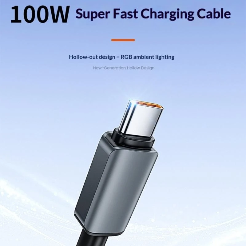 E65E Universal Type C Data Cable For Multiple Devices Featuring 100W Super Fast Charging Capability
E65E Universal Type C Data Cable For Multiple Devices Featuring 100W Super Fast Charging Capability