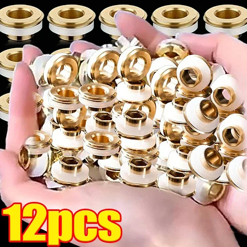 12/1PCS Faucet Leakproof Gasket Brass Faucet Seal Washers With Silicone Gasket Ring Valve Seal Gaskets Plumbing Plug Accessories
12/1PCS Faucet Leakproof Gasket Brass Faucet Seal Washers With Silicone Gasket Ring Valve Seal Gaskets Plumbing Plug Accessories