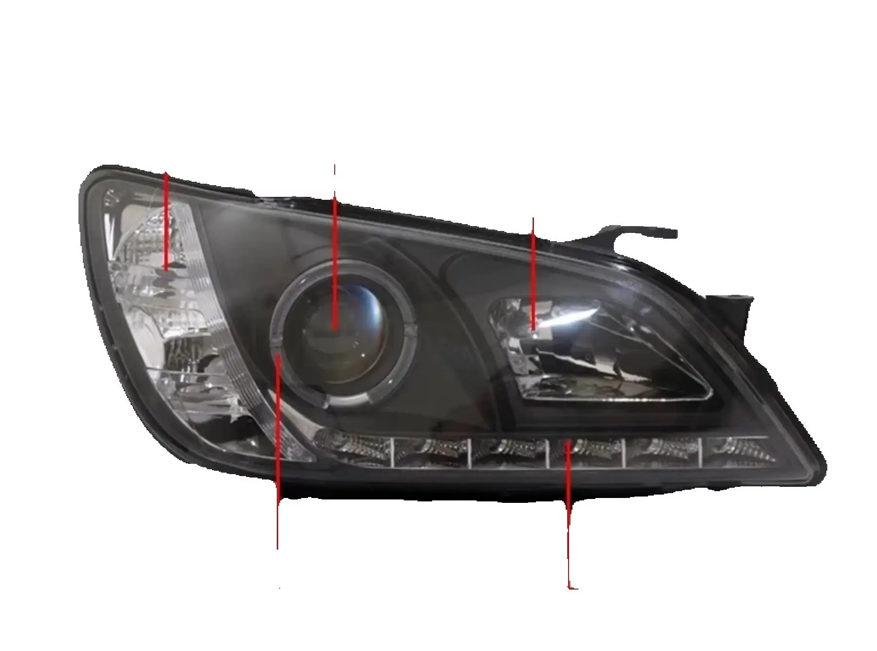 Car Led Headlight Daytime Running DRL headlamp Low High Beam for Lexus is200 Altezza
Car Led Headlight Daytime Running DRL headlamp Low High Beam for Lexus is200 Altezza
