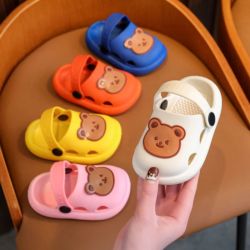 Summer Children's Sandals Casual Shoes Baby Cute Bear Slipper Non-slip Beach Shoes Breathable Boy and Girl Walking Shoes
Summer Children's Sandals Casual Shoes Baby Cute Bear Slipper Non-slip Beach Shoes Breathable Boy and Girl Walking Shoes