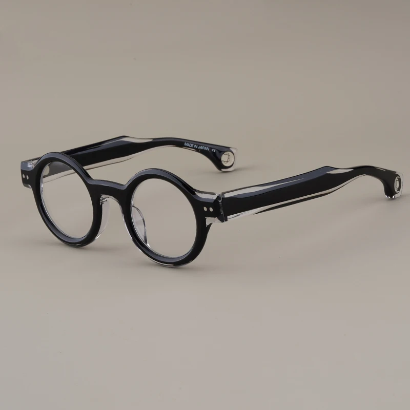 Japanese Style Handmade High Quality Vintage Acetate Round Glasses Frame For Men Women Designer Retro Fashion Eyeglasses
Japanese Style Handmade High Quality Vintage Acetate Round Glasses Frame For Men Women Designer Retro Fashion Eyeglasses