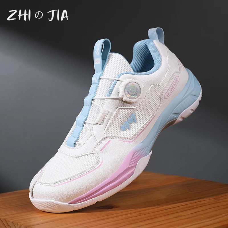 Теннисные туфли для пары с вращающейся пряжкой, мужские туфли для настольного тенниса для бадминтона, весенне-осенние дышащие сетчатые кроссовки, противоскользящая обувь
Теннисные туфли для пары с вращающейся пряжкой, мужские туфли для настольного тенниса для бадминтона, весенне-осенние дышащие сетчатые кроссовки, противоскользящая обувь