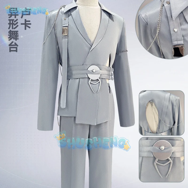 Alien Stage Round 7 Luka Cosplay Costume Uniform Halloween Carnival Party Christmas Play Role Clothes Clothing for Men
Alien Stage Round 7 Luka Cosplay Costume Uniform Halloween Carnival Party Christmas Play Role Clothes Clothing for Men
