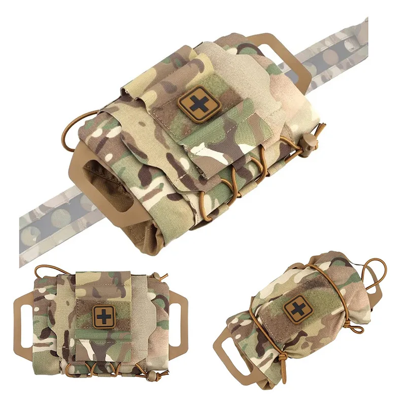 IFAK Medical Pouch MOLLE Rapid Deployment First-aid Kit Survival Outdoor Hunting Emergency Bag Camping Medical Kit
IFAK Medical Pouch MOLLE Rapid Deployment First-aid Kit Survival Outdoor Hunting Emergency Bag Camping Medical Kit