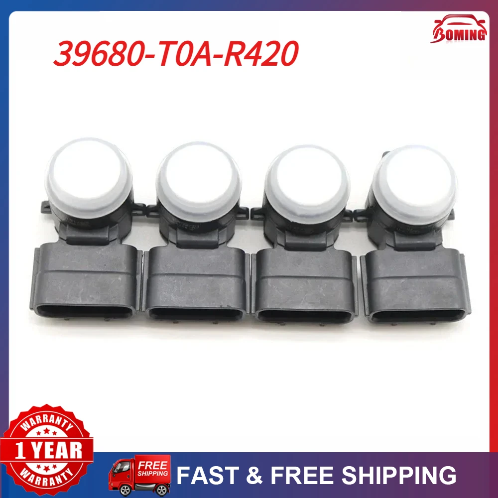 Car PDC Sensor Bumper Parking Assist Sensor 4PCS 39680-T0A-R420 For Honda Accord 2016-2018 White 39680T0AT420 0263033951
Car PDC Sensor Bumper Parking Assist Sensor 4PCS 39680-T0A-R420 For Honda Accord 2016-2018 White 39680T0AT420 0263033951