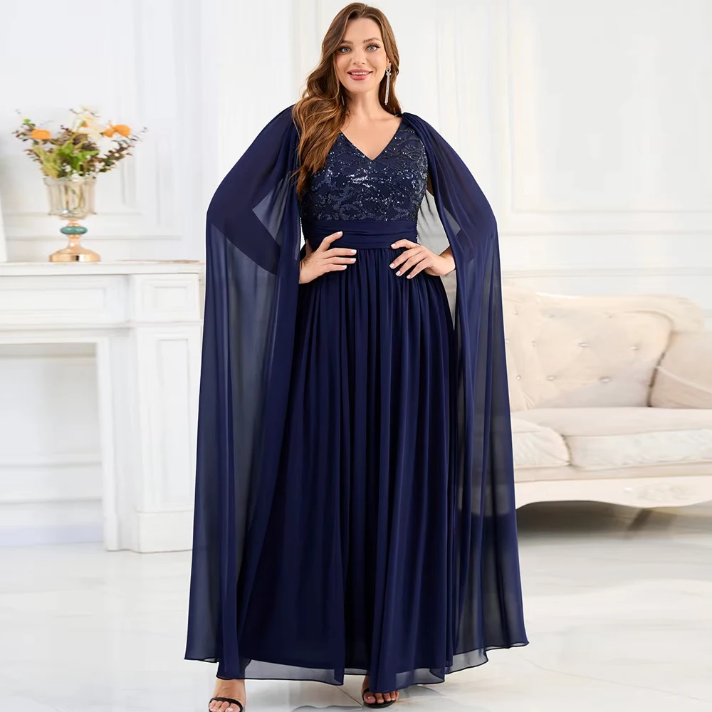 BAZIIINGAAA Party Dress Evening Sequin Chiffon Dresse with Sequin Applique Evening Dresses
BAZIIINGAAA Party Dress Evening Sequin Chiffon Dresse with Sequin Applique Evening Dresses