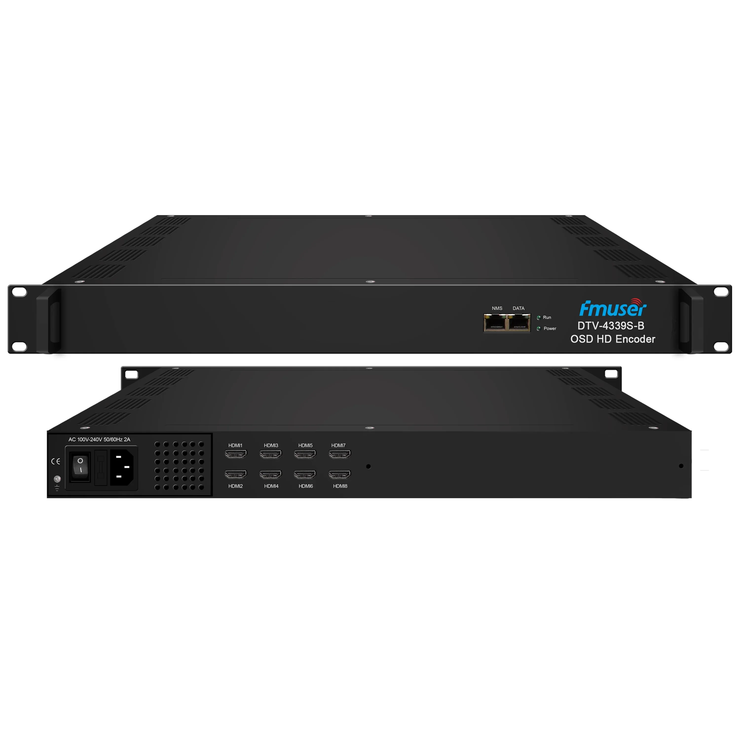 FMUSER DIGITAL TV-4339S/4347S/4355S-B 8/16/24 HD Mpeg4/H.264 In 8/16/24SPTS OSD Encoder
FMUSER DIGITAL TV-4339S/4347S/4355S-B 8/16/24 HD Mpeg4/H.264 In 8/16/24SPTS OSD Encoder