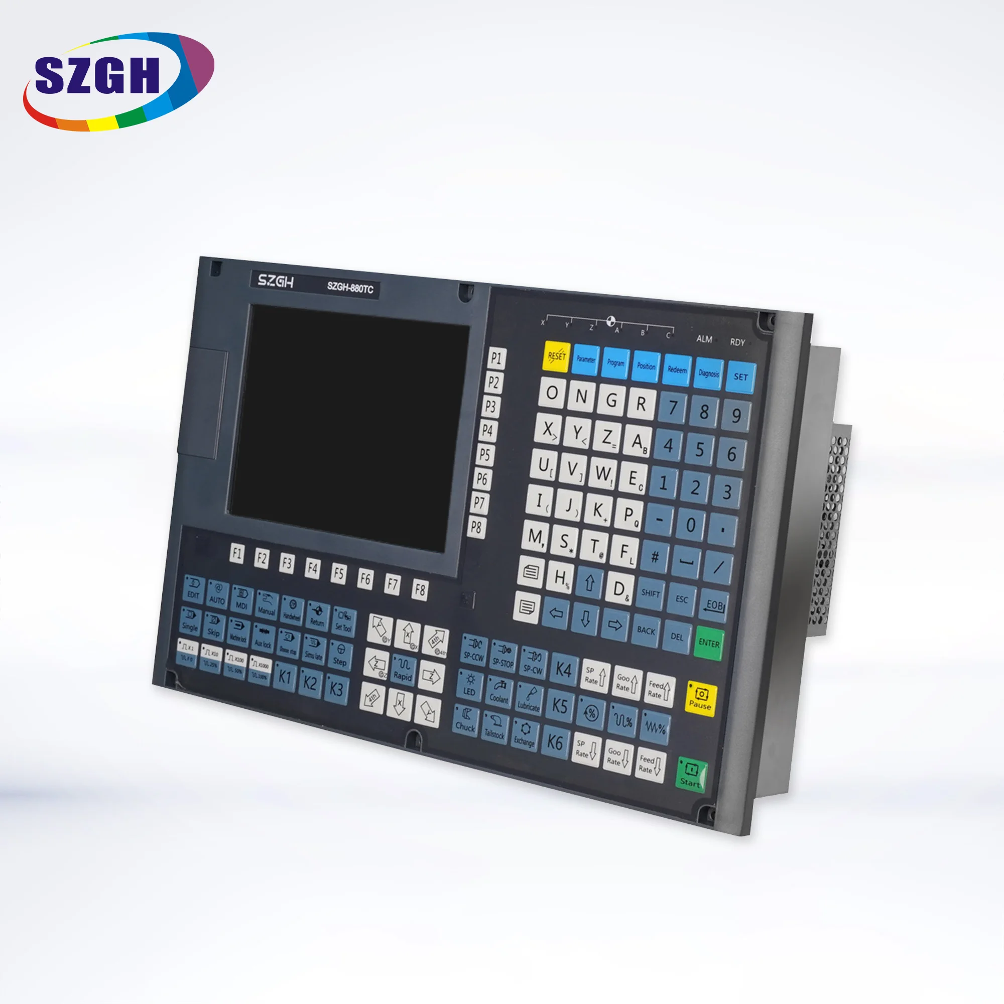 New Design SZGH-880TC 2 Axis Lathe and Turning Center Controller cnc Controller
New Design SZGH-880TC 2 Axis Lathe and Turning Center Controller cnc Controller