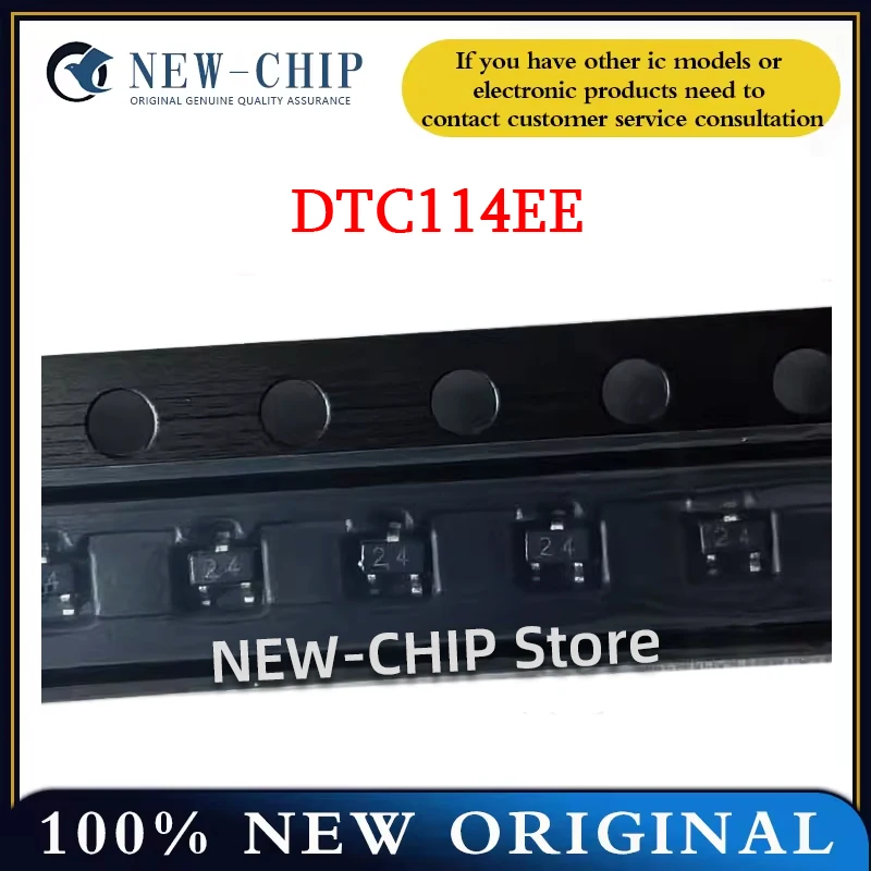 50PCS-1000PCS/LOT DTC114EE Screen 24 SOT-523 package 0603 patch triode NPN digital transistor New original DTC114
50PCS-1000PCS/LOT DTC114EE Screen 24 SOT-523 package 0603 patch triode NPN digital transistor New original DTC114