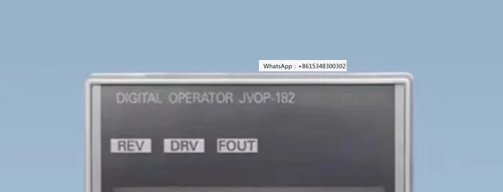 Inverter 1000 series ope-ration pa-nel JVOP-180/JVOP-182 Chinese and English LCD display
Inverter 1000 series ope-ration pa-nel JVOP-180/JVOP-182 Chinese and English LCD display