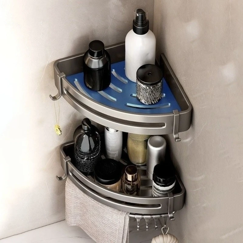 Toilet Triangle Bathroom Shelves Aluminum Household Waterproof Wall Mounted Corner Storage Shelf Home Bathroom Accessories
Toilet Triangle Bathroom Shelves Aluminum Household Waterproof Wall Mounted Corner Storage Shelf Home Bathroom Accessories